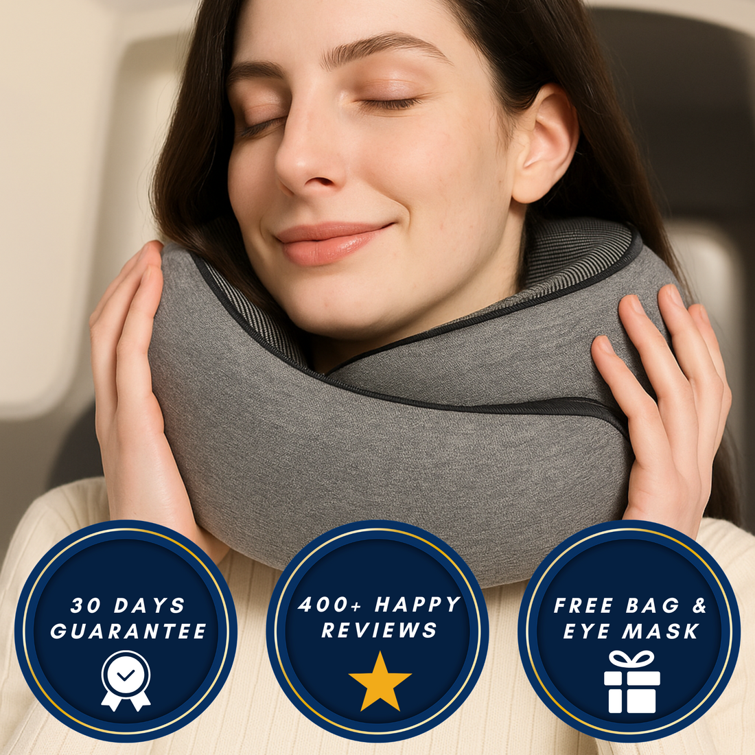 CloudRest™ Therapeutic Neck Pillow
