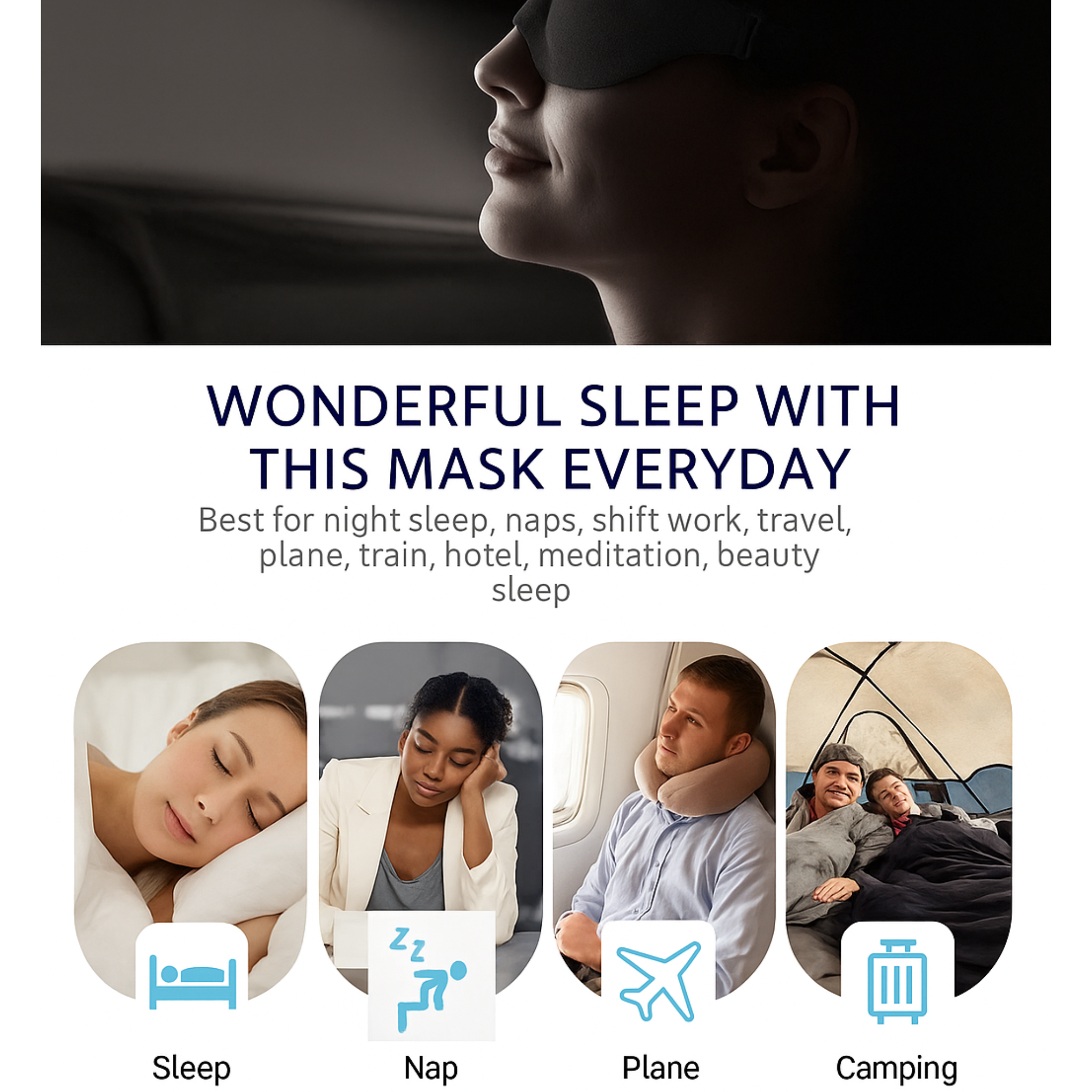 CloudShade™ 3D Eye Mask